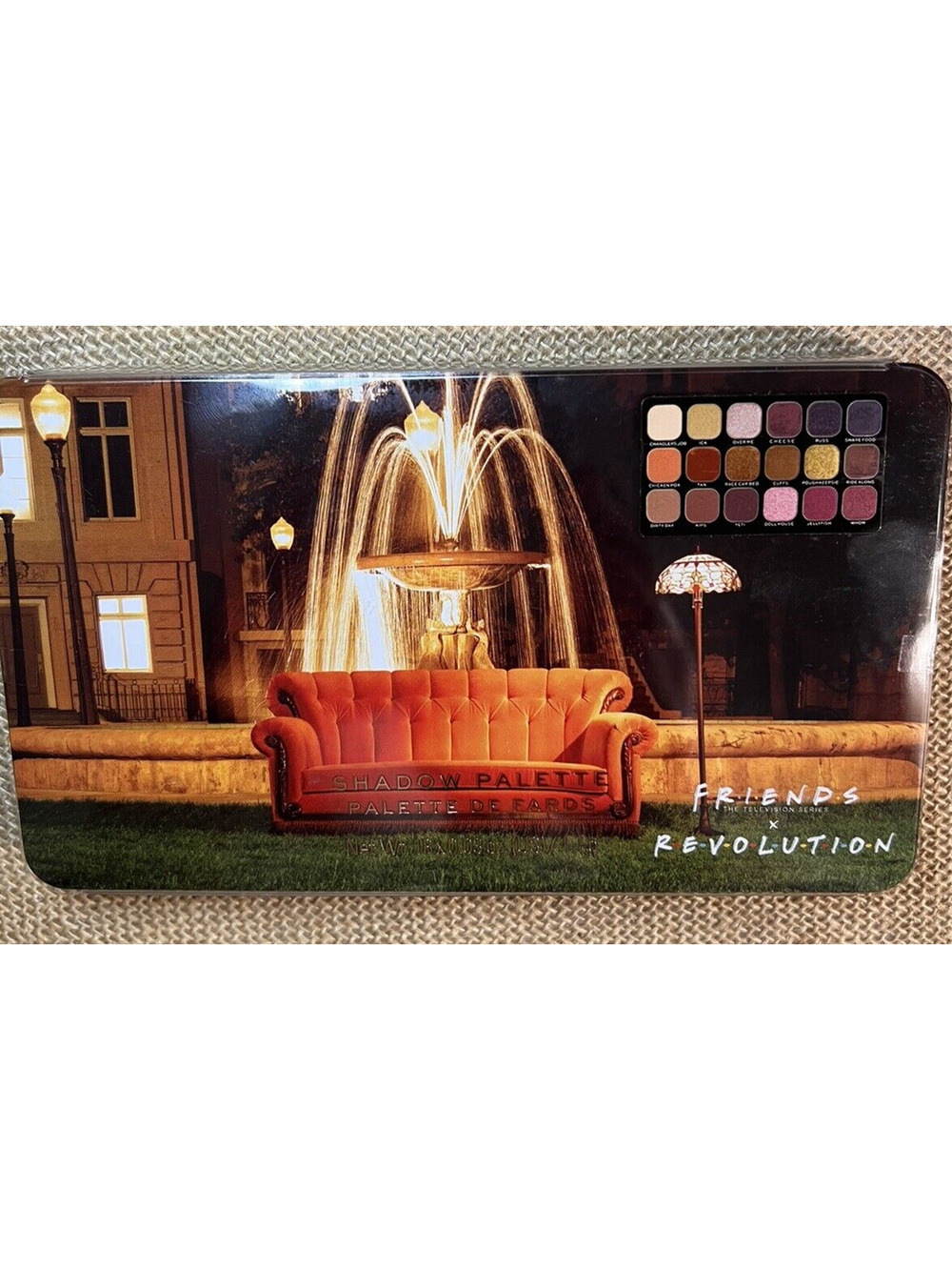 Revolution FRIENDS "Forever Flawless" Eyeshadow Palette- 18 Shades-NEW